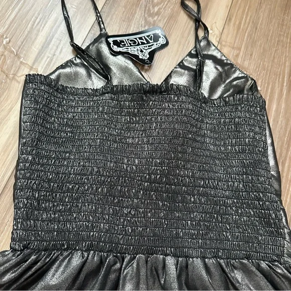 Angie Knot Front Mini Dress – NWT – Size L - Picture 8 of 11